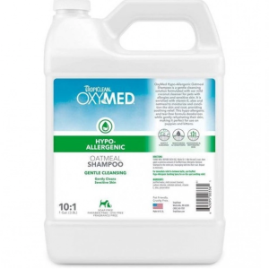 Концентрований гіпоалергенний шампунь Tropiclean OXYMED HYPOALLERGENIC для собак та котів, 3.8 л