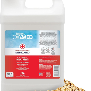 Лікувальний кондиціонер для кішок і собак TropiClean Oxymed проти свербіння шкіри, 3.8 л