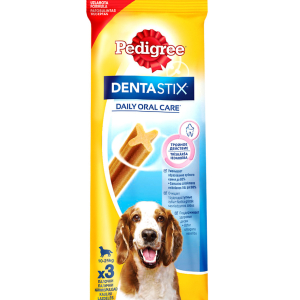 Ласощі жувальні палички для собак Pedigree (Педігрі) Denta Stix 77 г