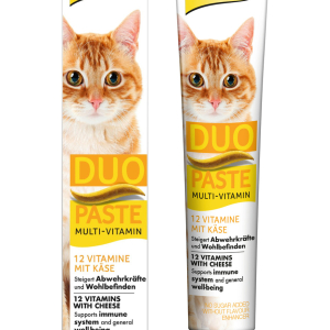 Паста для котів ДжімКет GimCat DUO PASTE Multi-vitamin для виведення шерсті (солод+сир) 50 г