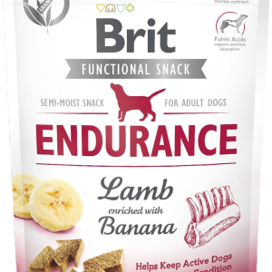 Ласощі для активних собак Brit Care Endurance з ягням і бананом 150 г