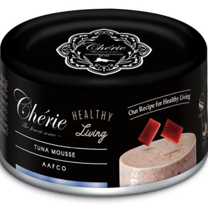 Вологий корм Cherie Healthy Living Tuna для кішок мус з тунцем 80 г
