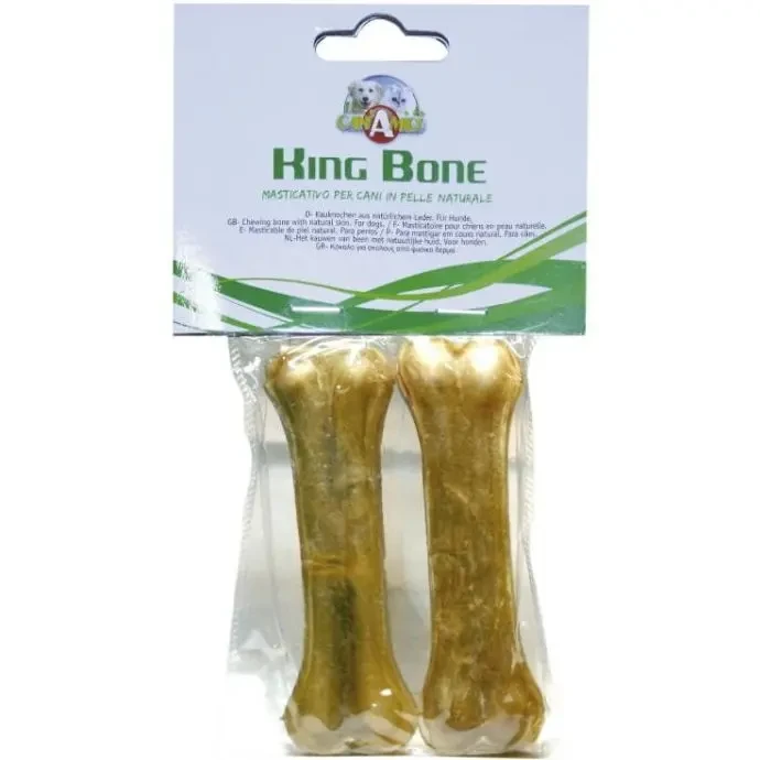 Житлова кістка для собак Croci King Bone 12.5 см 120 г (2 шт х 60 г)