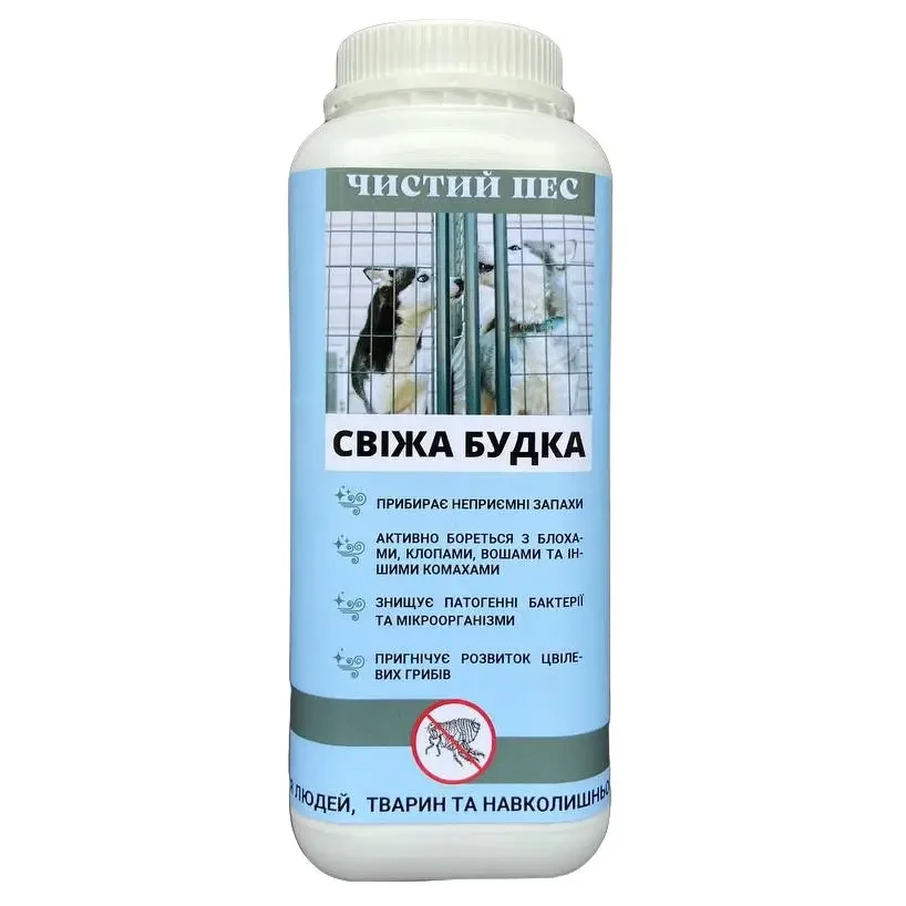 Чистий Пес Свіжа Будка для освіження та осушка простору утримання собак 1л