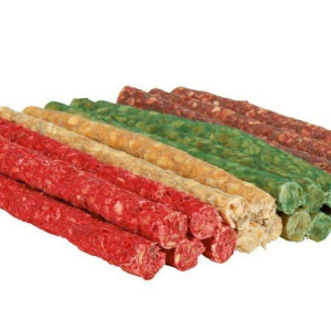 Ласощі для собак Trixie (TX-2610) Палички Мікс Chewing Rolls 100 шт (12 см)
