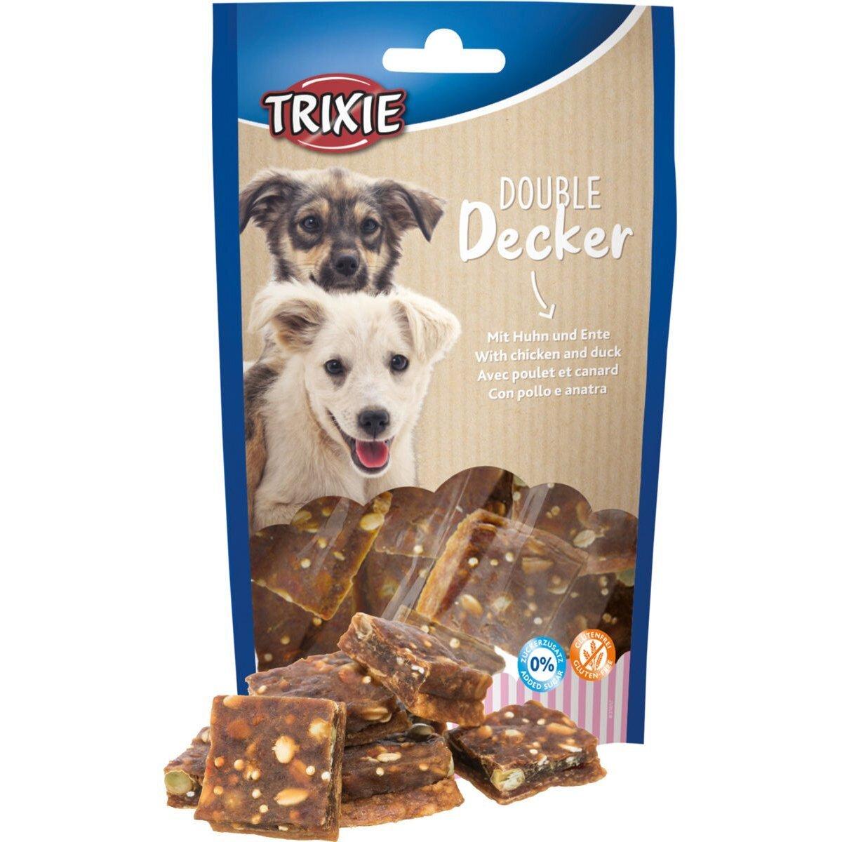 Ласощі для собак Trixie Double Decker курка та качка 100 г