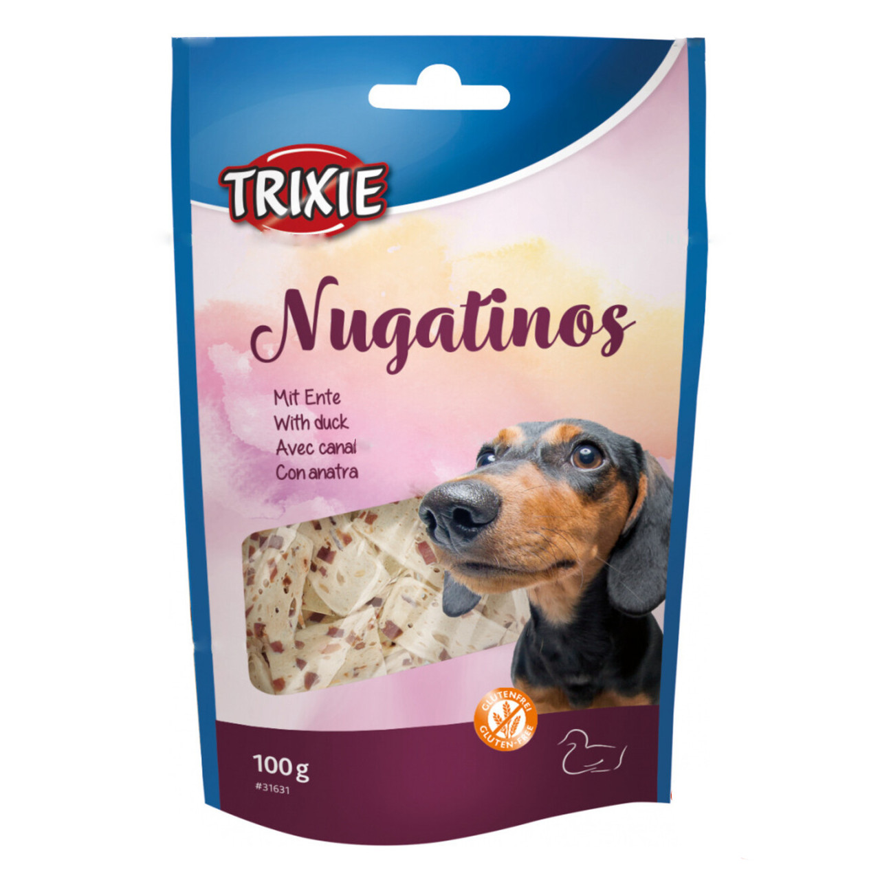 Ласощі для собак Trixie (TX-31631) Nuganitos Нугатіно з качкою 100 г