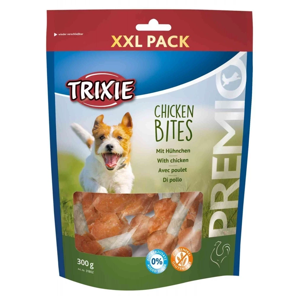 Ласощі для собак Trixie (TX-31802) Premio Chicken Bites XXL зі смаком смаженої курки 300 г