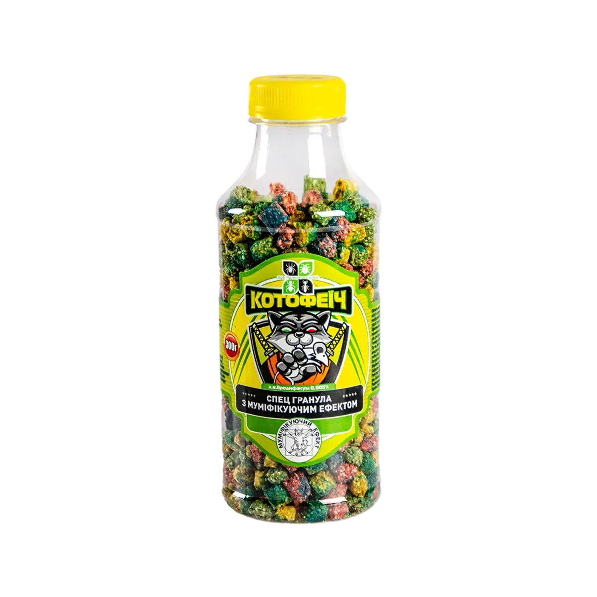 Котофеїч гранула мікс 300г (банка)