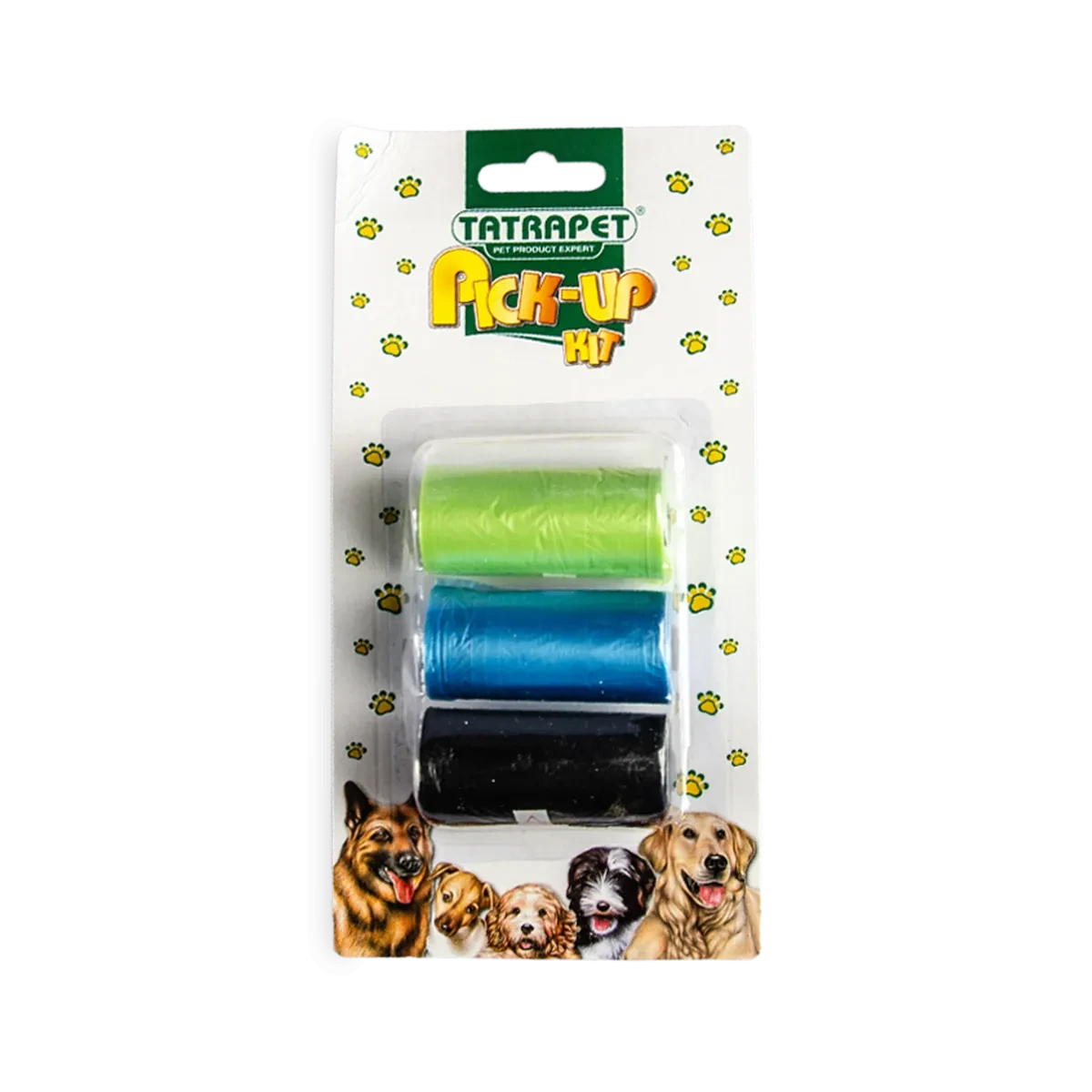 Пакети для прибирання фекалій за собаками Такі Пакі 3 рул*15 пакетів