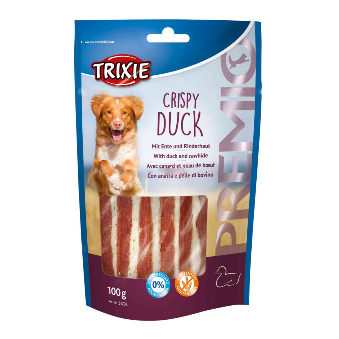 Trixie (TX-31705) Premio Crispy Duck ласощі для собак з качкою 100 г