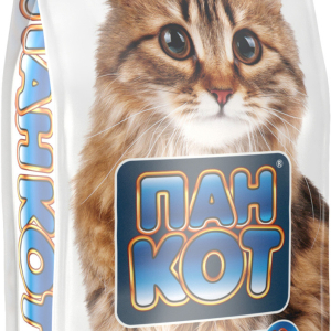 Сухий корм Пан Кіт для дорослих котів з яловичиною 10 кг