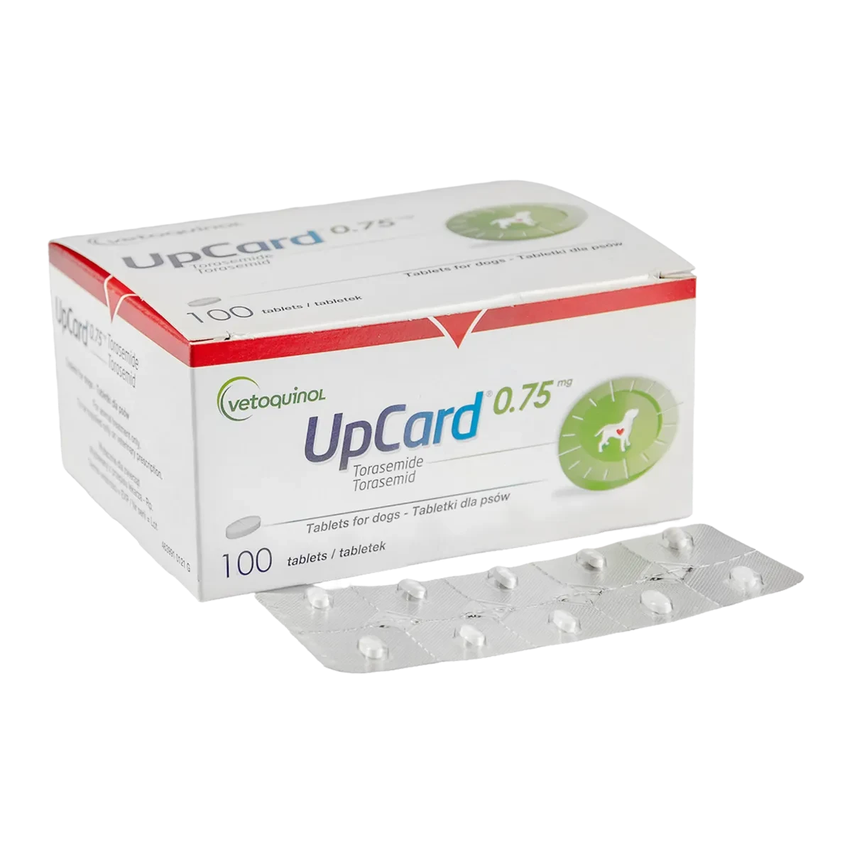 Таблетки АПкард UpCard 0.75 мг таб №100 (для лікування серцево-судинної недостатності)