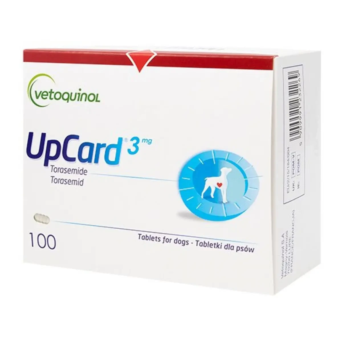 Таблетки АПкард UpCard 3 мг таб №100 (для лікування серцево-судинної недостатності)