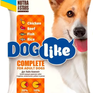 Dog Like Complete сухий корм для дорослих собак 10 кг