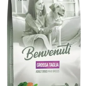 Сухий корм для дорослих великих собак Бенвенуті Benvenuti Grossa Taglia 15 кг з куркою