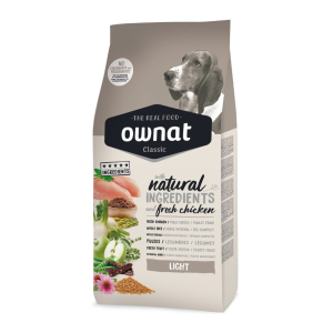 Овнат Ownat Classic Light (Dog) корм для дорослих собак, схильних до набору ваги 20 кг