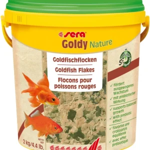 Корм для риб Sera Goldy Nature (Сера Голді) пластівці для золотих рибок 10 л (2 кг)