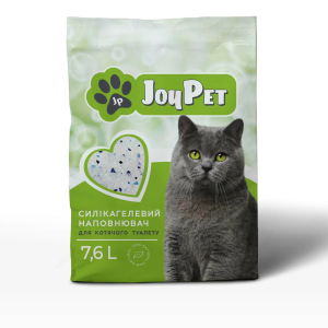 Силікагелевий наповнювач JoyPet (Джой Пет) для котячих туалетів, 7.6 л