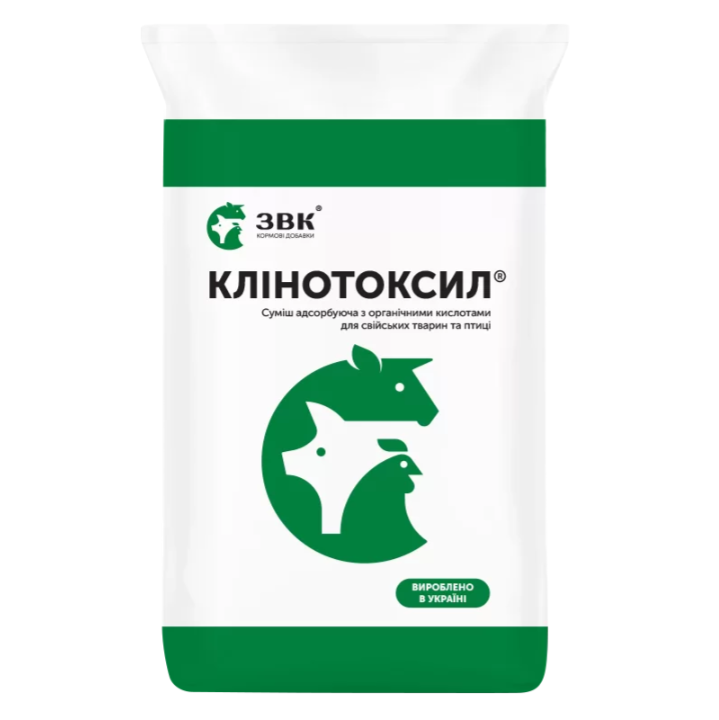 Суміш адсорбуюча “Клінотоксил” 20 кг УПСП ЗВК