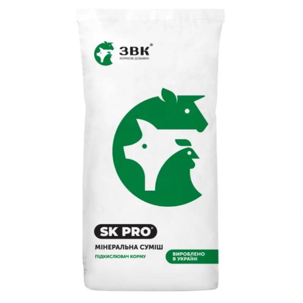 Мінеральна суміш підкислювач корму «SK PRO» 25 кг УПСП ЗВК
