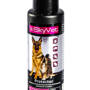 Шампунь Скайвет SkyVet для собак та кішок протипаразитарний з пропоксуром, 100 мл