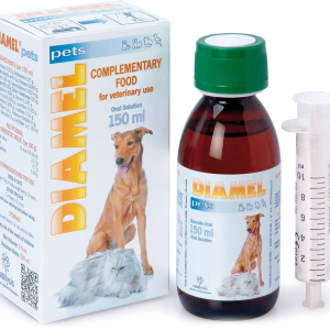 Розчин для собак та котів Діамель Diamel Pets для підтримки рівня глюкози 150 мл, Catalysis