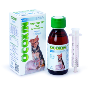 Розчин для собак та котів Ококсін Ocoxin Pets для пригнічення онкопроцесів 150 мл, Catalysis