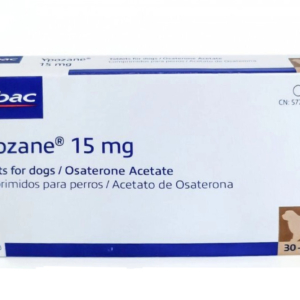 Таблетки для собак Іпозан Ypozane XL 15 мг вагою від 30 до 60 кг (7 таблеток), Virbac