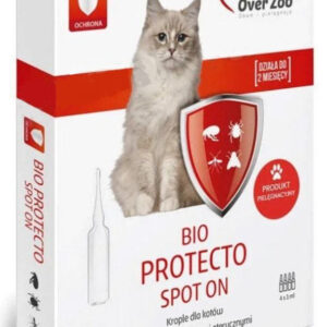 Протипаразитарні краплі Over Zoo Bio Protecto Spot On для котів - 4x1 мл