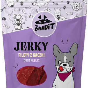 Ласощі для собак Містер Бандіт Mr.Bandit джерки для собак з качки, 80 г