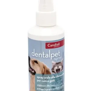 Спрей Candioli DentalPet Spray для догляду за ротовою порожниною собак і котів 125 мл