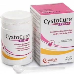 Таблетки Candioli Cystocure Forte (Цистокур Форте) для сечовивідніх шляхів для котів та собак 30 таб