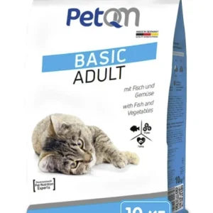 Сухий корм для котів PetQM Cats Fish & Vegetables з рибою та овочами 10 кг