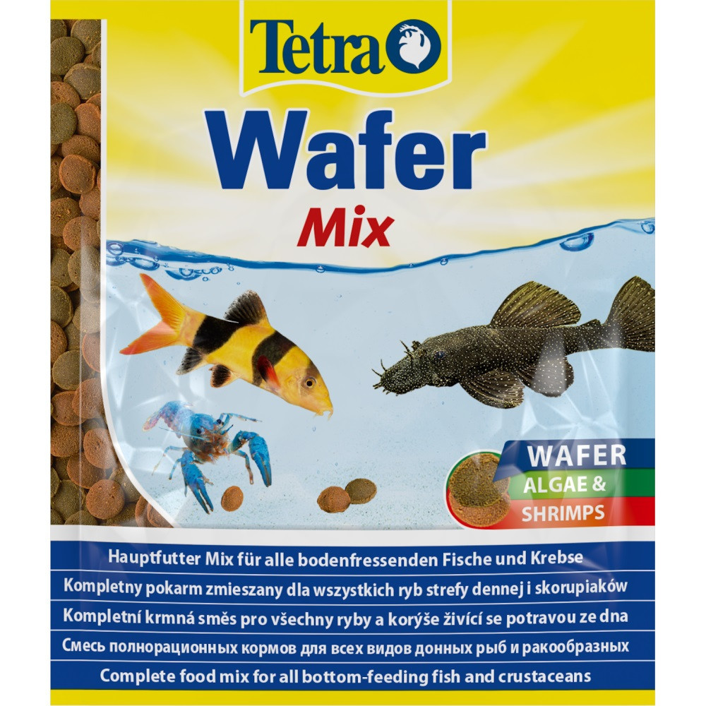 Сухий корм для акваріумних риб Тетра Tetra Wafer Mix для донних риб (таблетки), 15 г