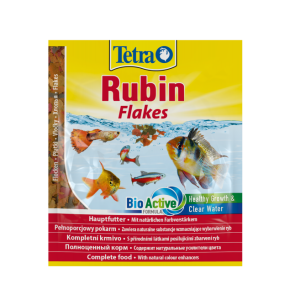 Сухий корм для акваріумних риб Тетра Tetra Rubin Flakes для рибок (пластівці), 12 г