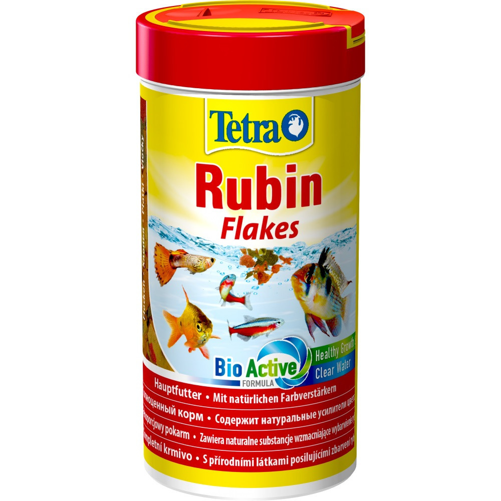 Сухий корм для акваріумних риб Тетра Tetra Rubin Flakes для рибок (пластівці), 52 г