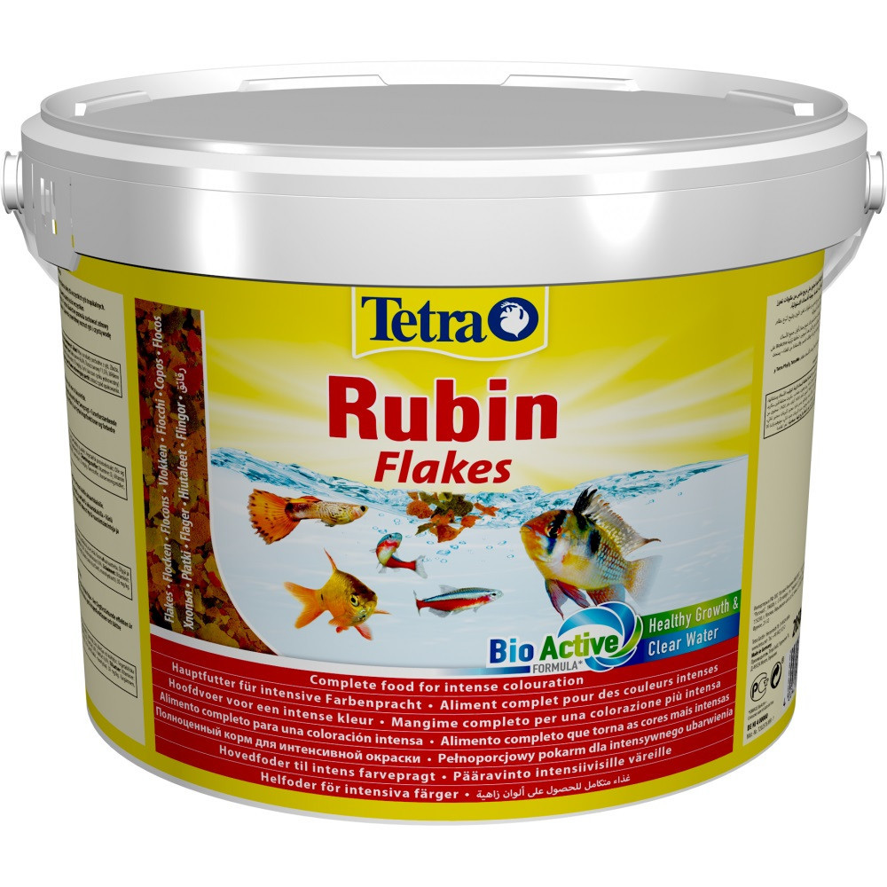 Сухий корм для акваріумних риб Тетра Tetra Rubin Flakes для рибок (пластівці), 2.05 кг