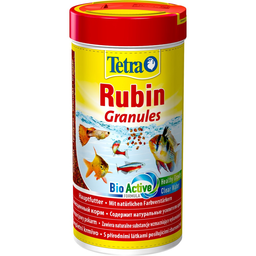 Сухий корм для акваріумних риб Тетра Tetra Rubin Granules для рибок (гранули), 100 г