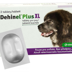Dehinel Plus XL (Дехінел Плюс XL) від гельмінтів для великих собак (1 таблетка), KRKA (термін до 04.2027р)