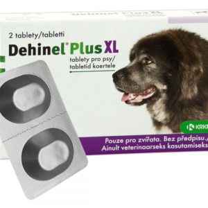 Dehinel Plus XL (Дехінел Плюс XL) від гельмінтів для великих собак (2 таблетки), KRKA