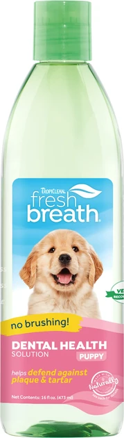 Добавка у воду TropiClean Fresh Breath для свіжого подиху цуценят 473 мл