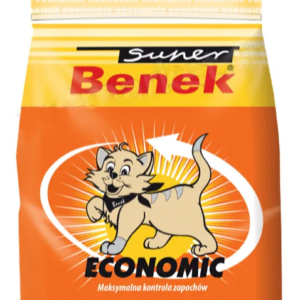 Наповнювач бентонітовий Супер Бенек Super Benek Economic Naturalny для котячих туалетів натуральний (без запаху), 5 л