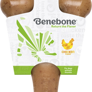 Жувальна іграшка для собак Бенебон Benebone Wishbone Chicken іграшка зі смаком курки для собак до 13 кг (розмір S)