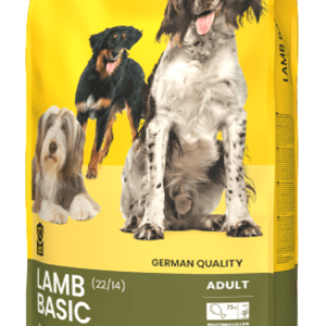 Сухий корм Josera JosiDog Lamb Basic (ЙозіДог Ламб Бейсік) для дорослих собак дієта з м'ясом ягняти, 18 кг