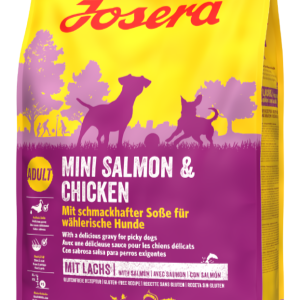 Сухой корм Josera Mini Salmon&Chicken (Йозера Міні) з апетитним соусом для вибагливих собак, 10 кг