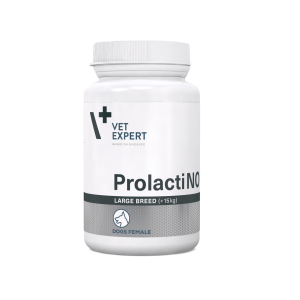 Харчова добавка VetExpert Prolactino Large (ПролактіНО ЛБ) при помилковій вагітності собак великих порід від 15 кг, 40 таблеток