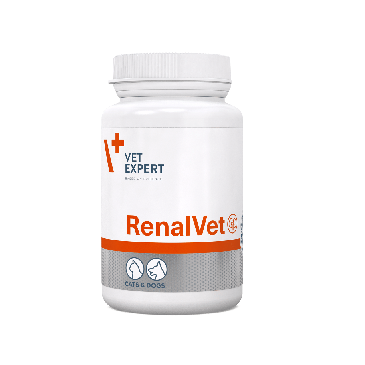 Кормова добавка VetExpert RenalVet (РеналВет) при захворюванні нирок для собак і кішок 60 капсул (термін до 05.2026 р)