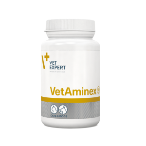 Харчова добавка Vet Expert VetAminex (ВетАмінекс) вітаміни і мінерали для котів і собак 60 шт термін до 02.26