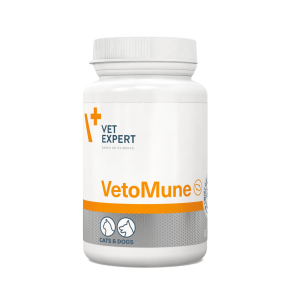 Харчова добавка Vet Expert Vetomune (ВетоМун) для підтримки імунітету у котів і собак 60 капсул